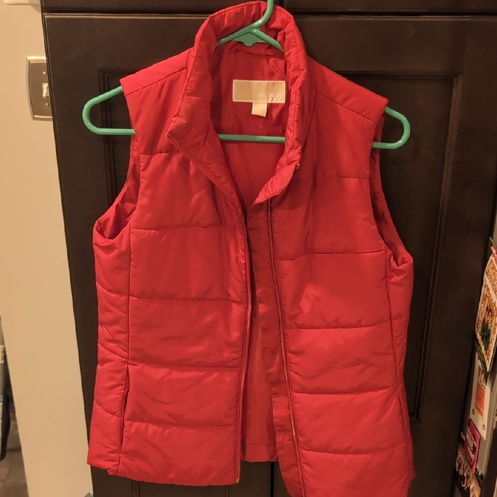 Red Puffer Vest